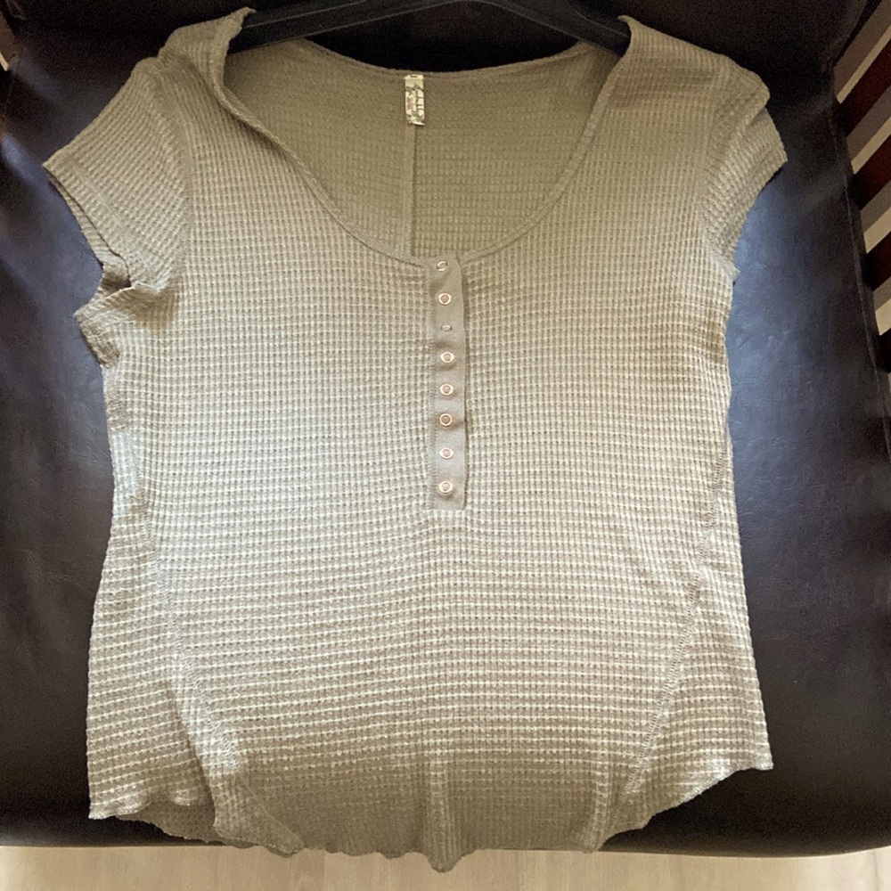 Free people, one of the girls, baby tee large